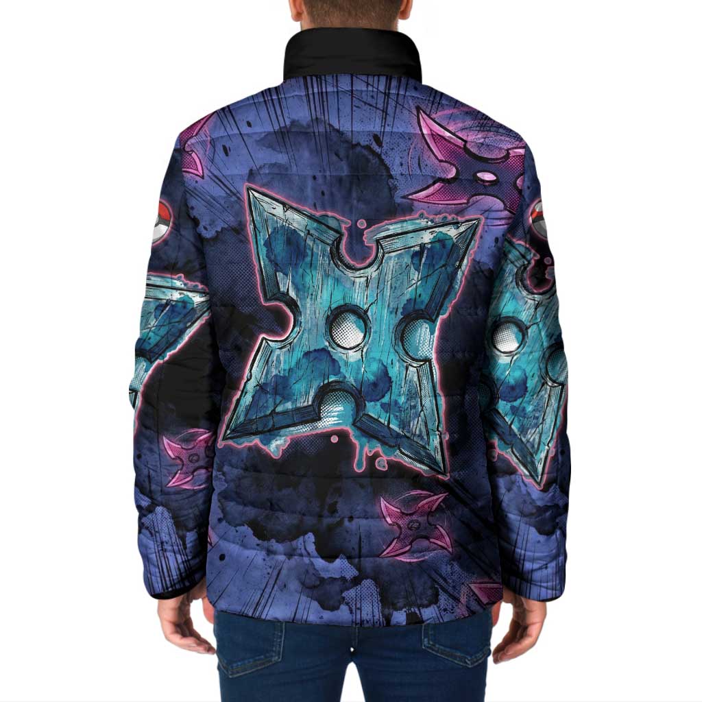 Greninja Ninja Star Padded Jacket Greninja in the Ninja Storm Realm