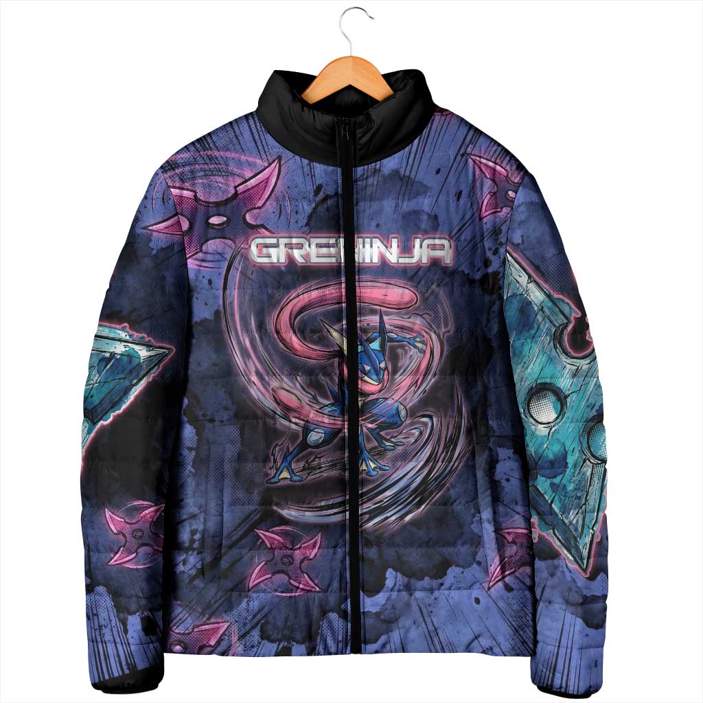 Greninja Ninja Star Padded Jacket Greninja in the Ninja Storm Realm