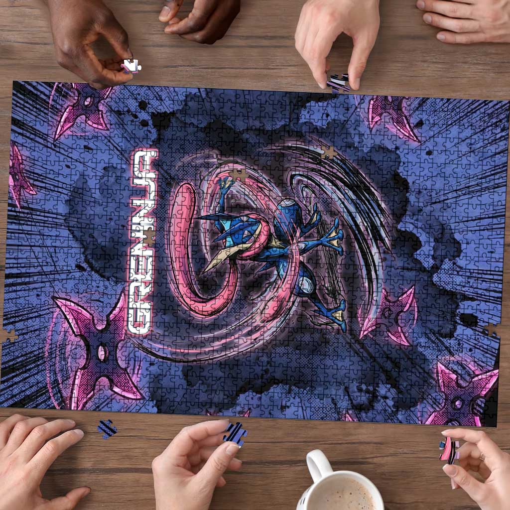 Greninja Ninja Star Puzzle Greninja in the Ninja Storm Realm