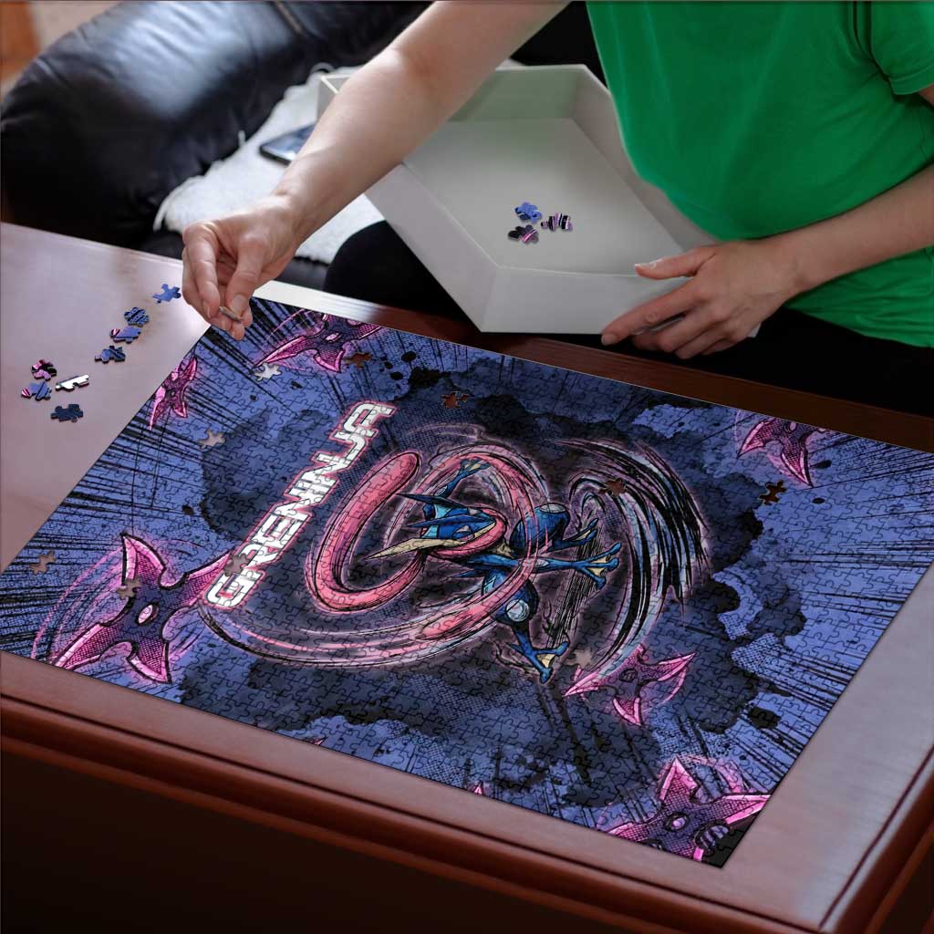 Greninja Ninja Star Puzzle Greninja in the Ninja Storm Realm
