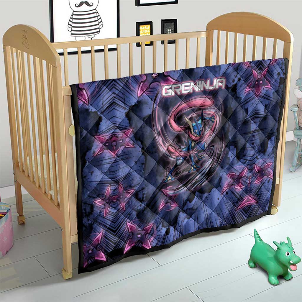Greninja Ninja Star Quilt Greninja in the Ninja Storm Realm