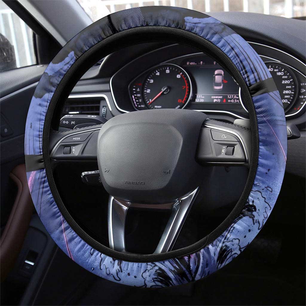 Greninja Ninja Star Steering Wheel Cover Greninja in the Ninja Storm Realm