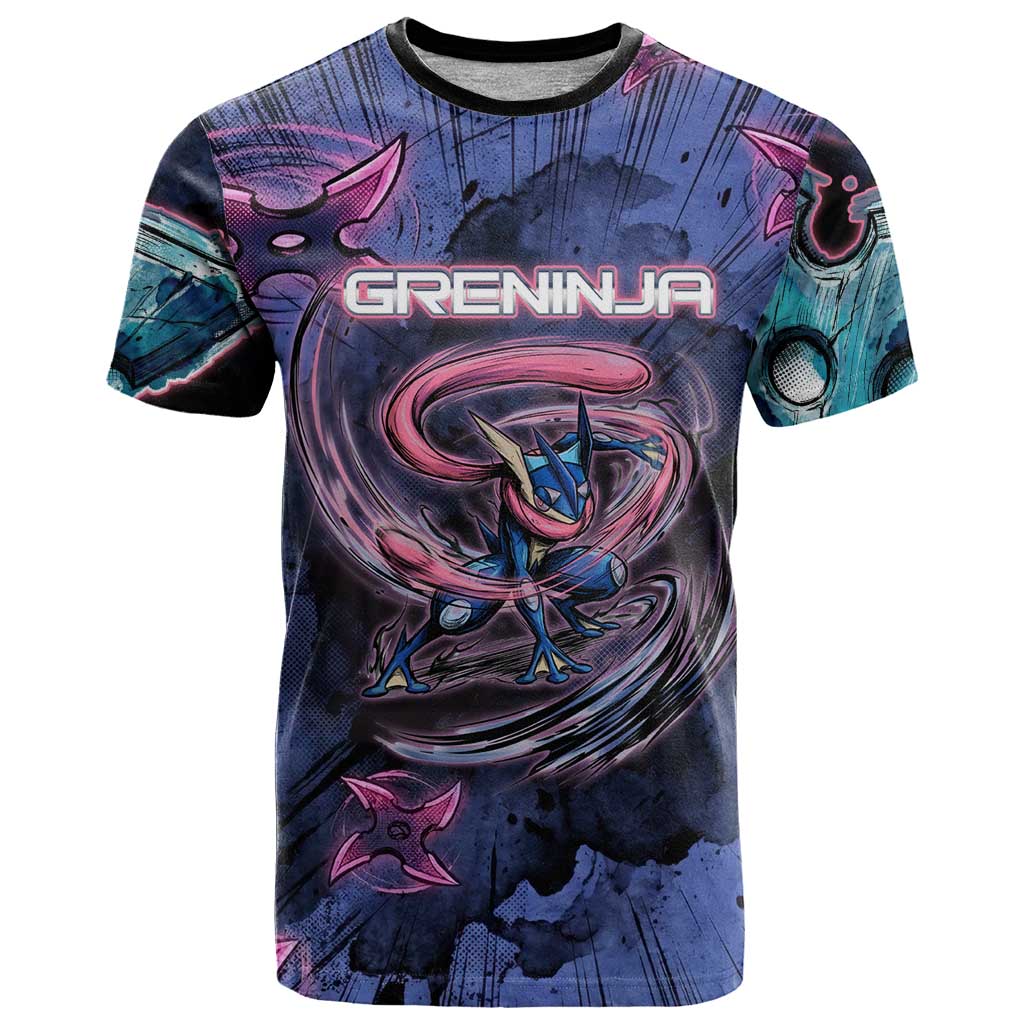 Greninja Ninja Star T Shirt Greninja in the Ninja Storm Realm