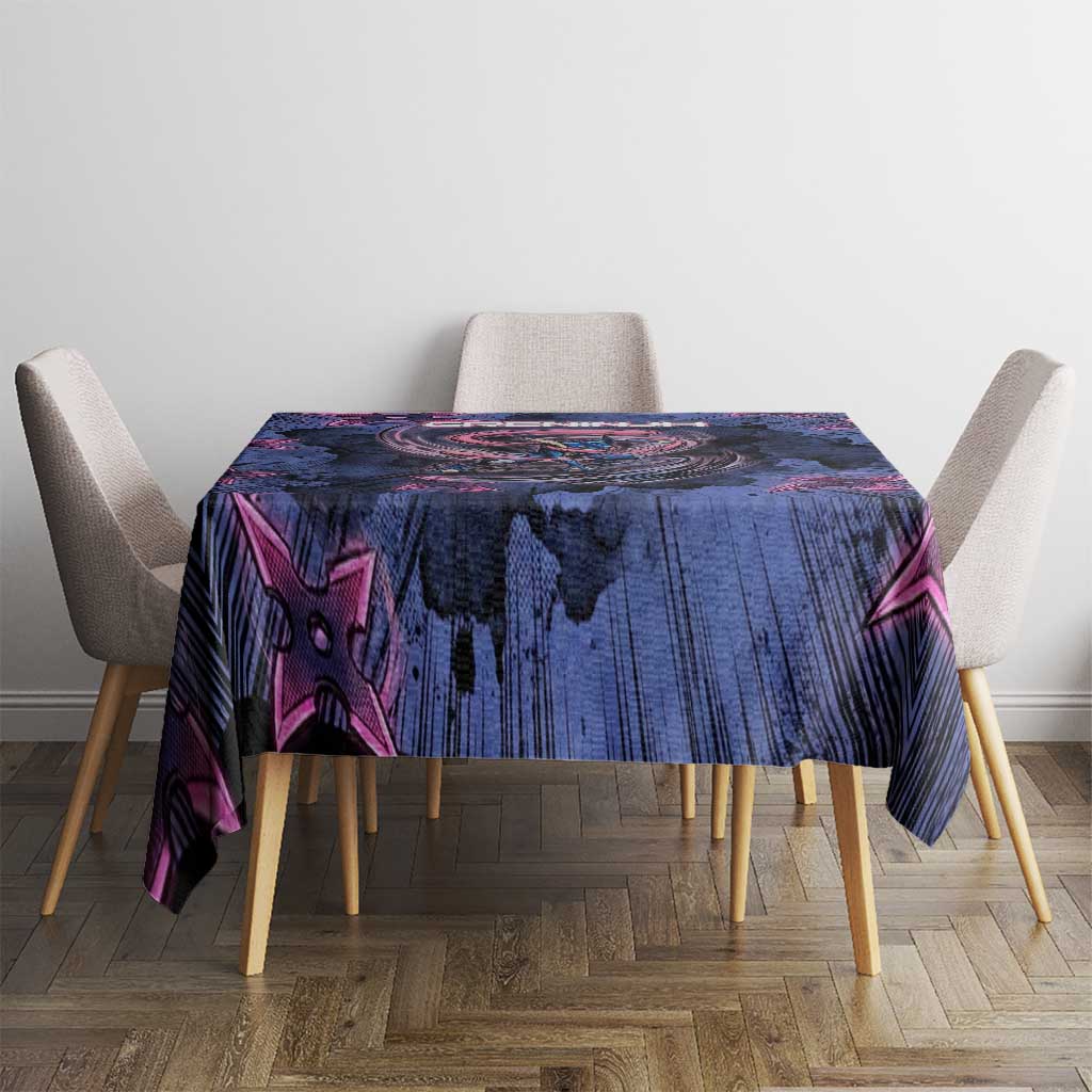 Greninja Ninja Star Tablecloth Greninja in the Ninja Storm Realm