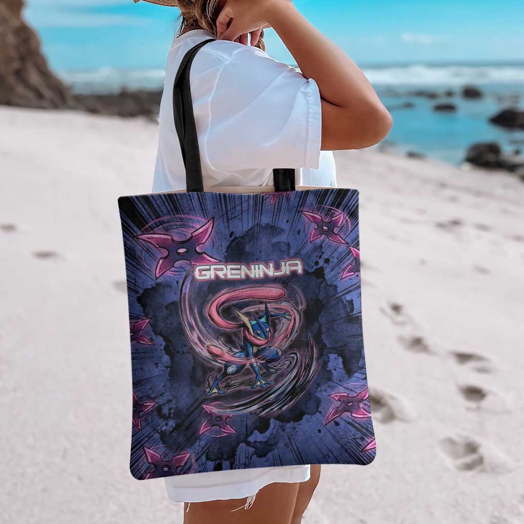 Greninja Ninja Star Tote Bag Greninja in the Ninja Storm Realm