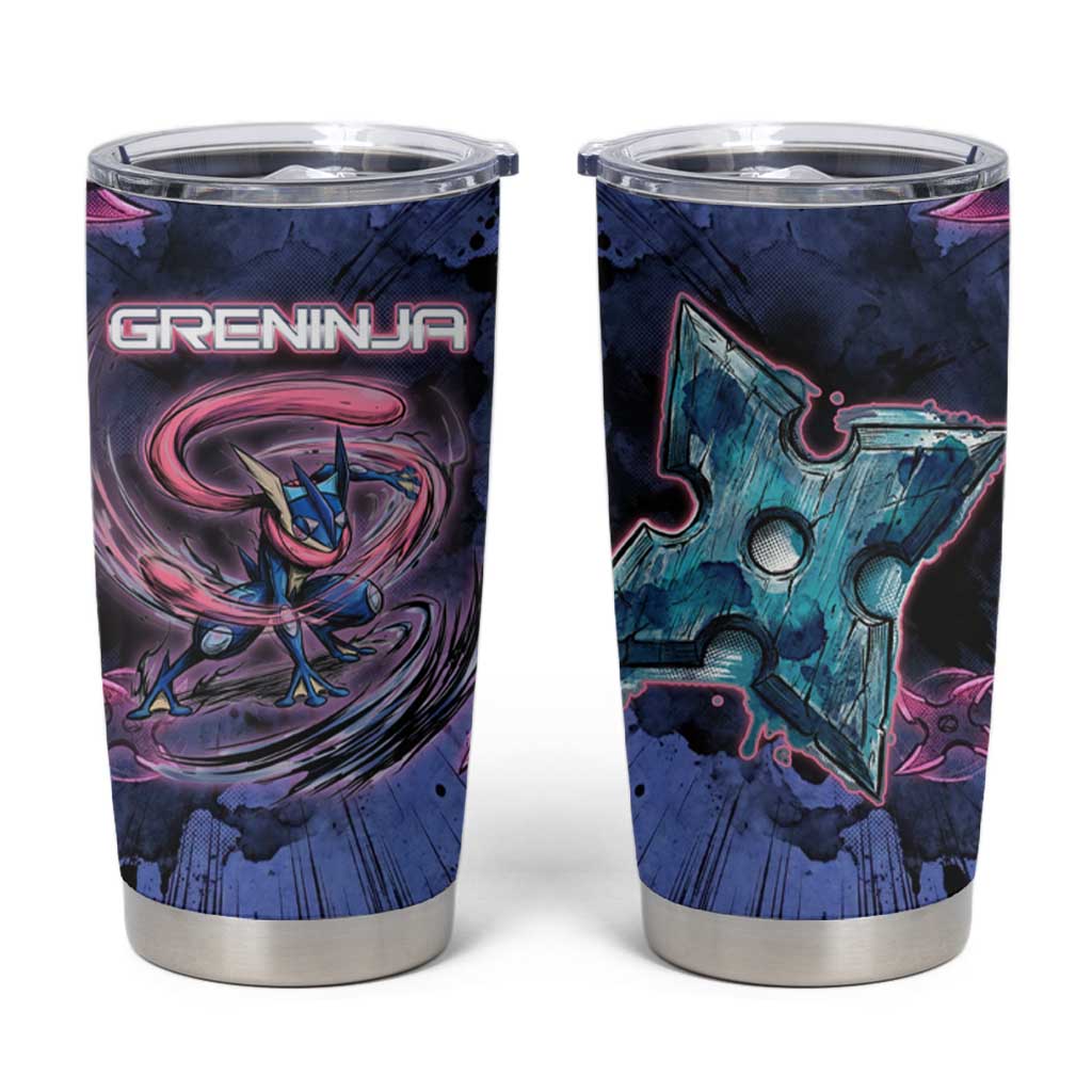 Greninja Ninja Star Tumbler Cup Greninja in the Ninja Storm Realm