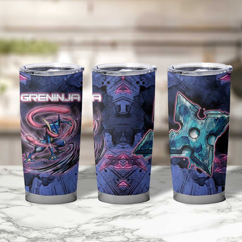 Greninja Ninja Star Tumbler Cup Greninja in the Ninja Storm Realm
