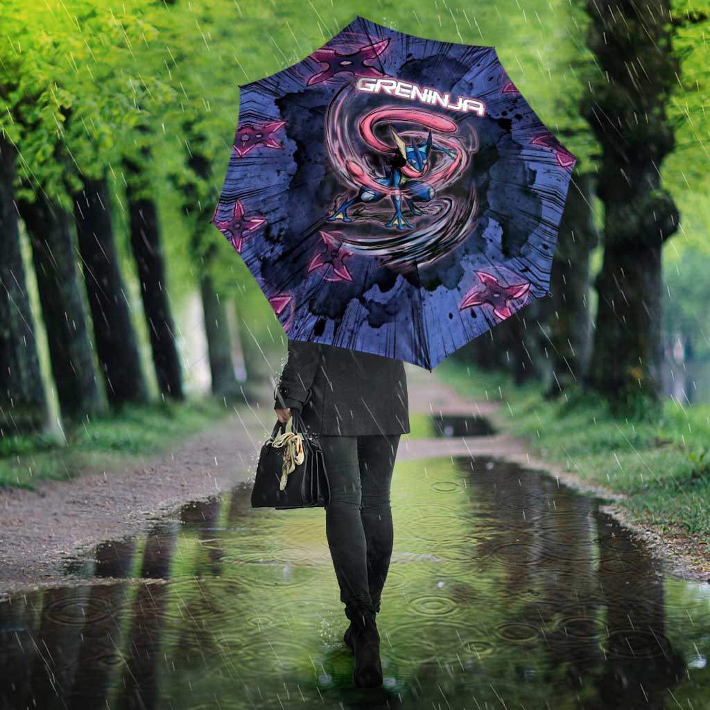 Greninja Ninja Star Umbrella Greninja in the Ninja Storm Realm