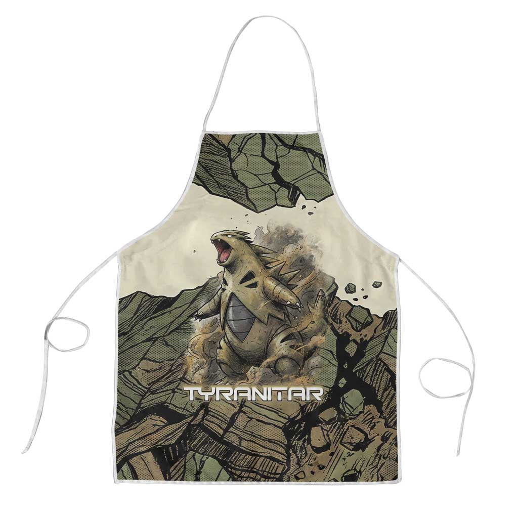 Tyranitar Rock Smash Apron Tyranitar’s Seismic Roar - Monster of the Mountains