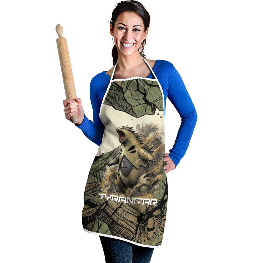 Tyranitar Rock Smash Apron Tyranitar’s Seismic Roar - Monster of the Mountains
