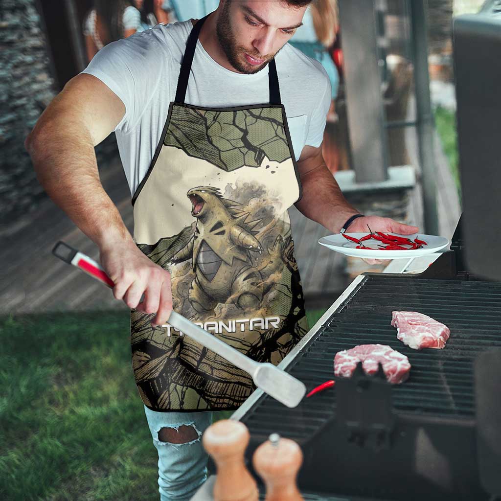 Tyranitar Rock Smash Apron Tyranitar’s Seismic Roar - Monster of the Mountains