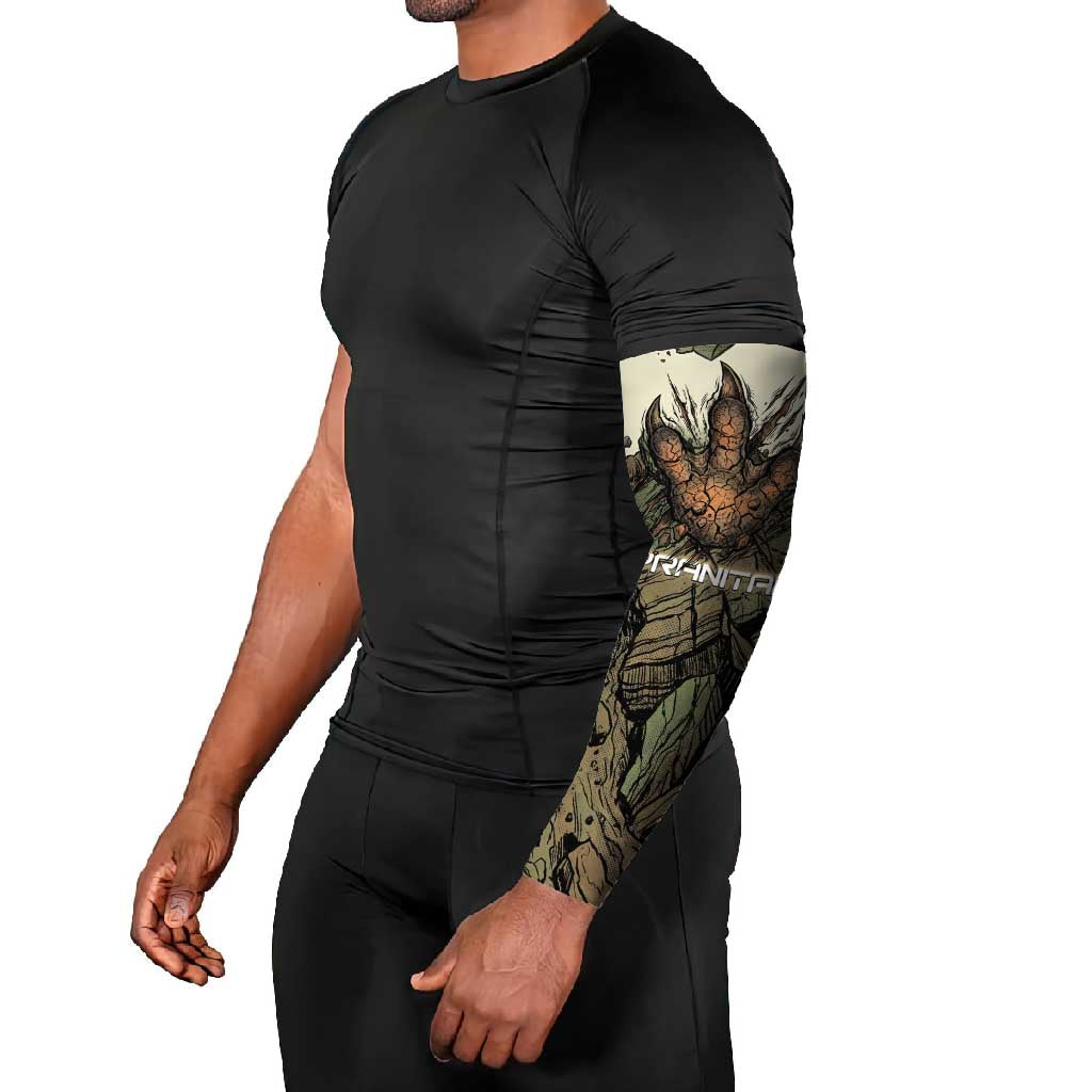 Tyranitar Rock Smash Arm Sleeves Tyranitar’s Seismic Roar - Monster of the Mountains