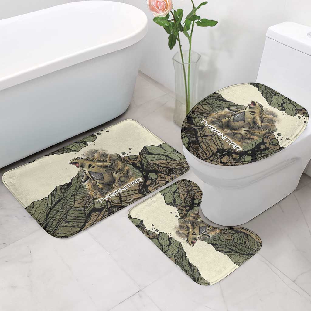 Tyranitar Rock Smash Bathroom Set Tyranitar’s Seismic Roar - Monster of the Mountains