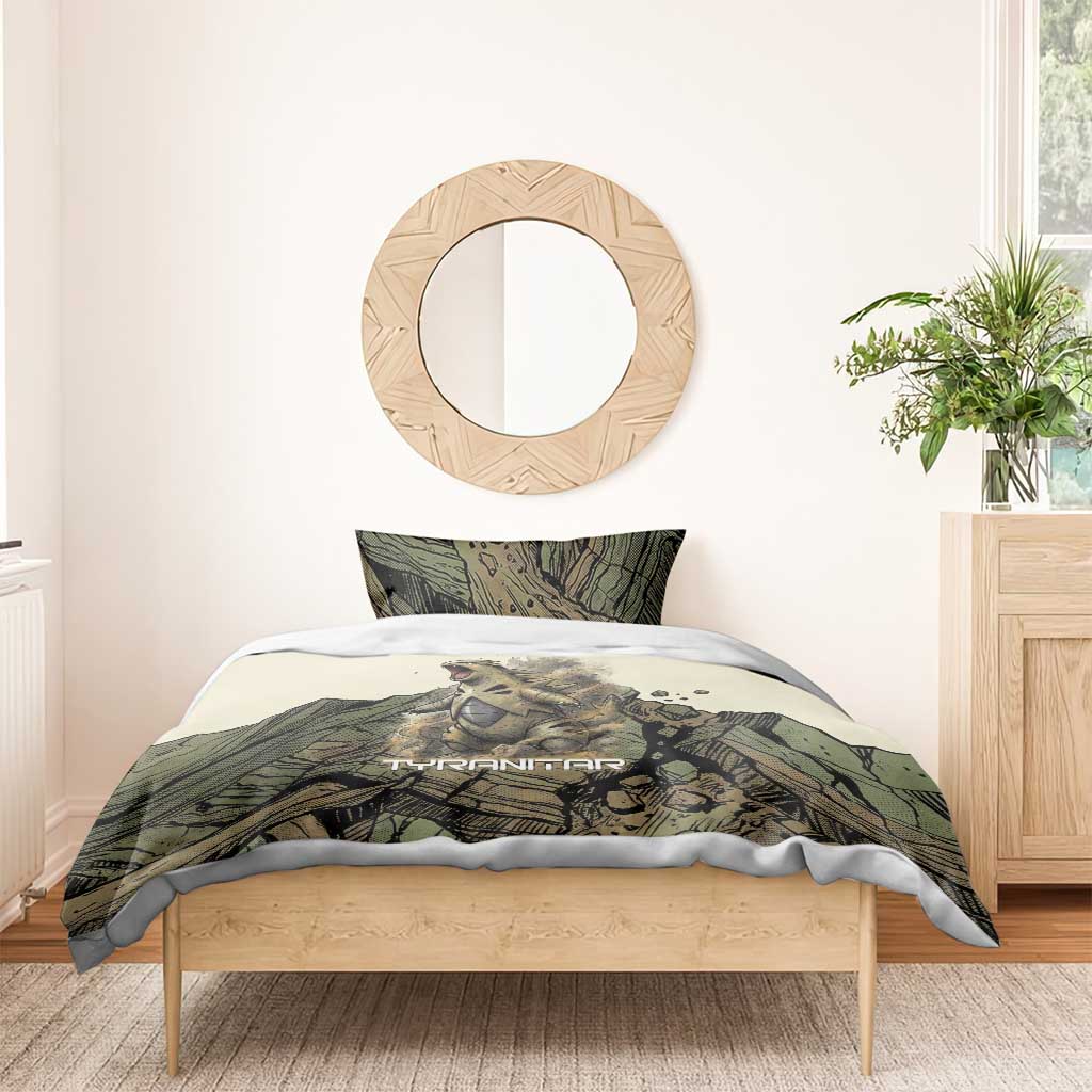 Tyranitar Rock Smash Bedding Set Tyranitar’s Seismic Roar - Monster of the Mountains