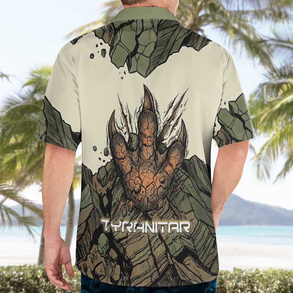 Tyranitar Rock Smash Hawaiian Shirt Tyranitar’s Seismic Roar - Monster of the Mountains