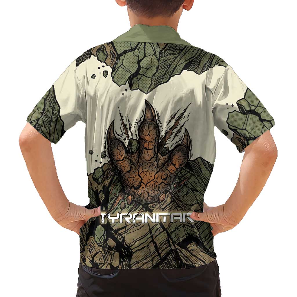 Tyranitar Rock Smash Hawaiian Shirt Tyranitar’s Seismic Roar - Monster of the Mountains