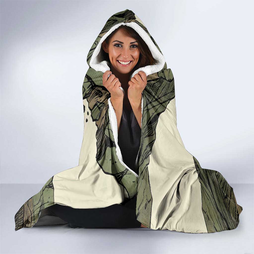 Tyranitar Rock Smash Hooded Blanket Tyranitar’s Seismic Roar - Monster of the Mountains