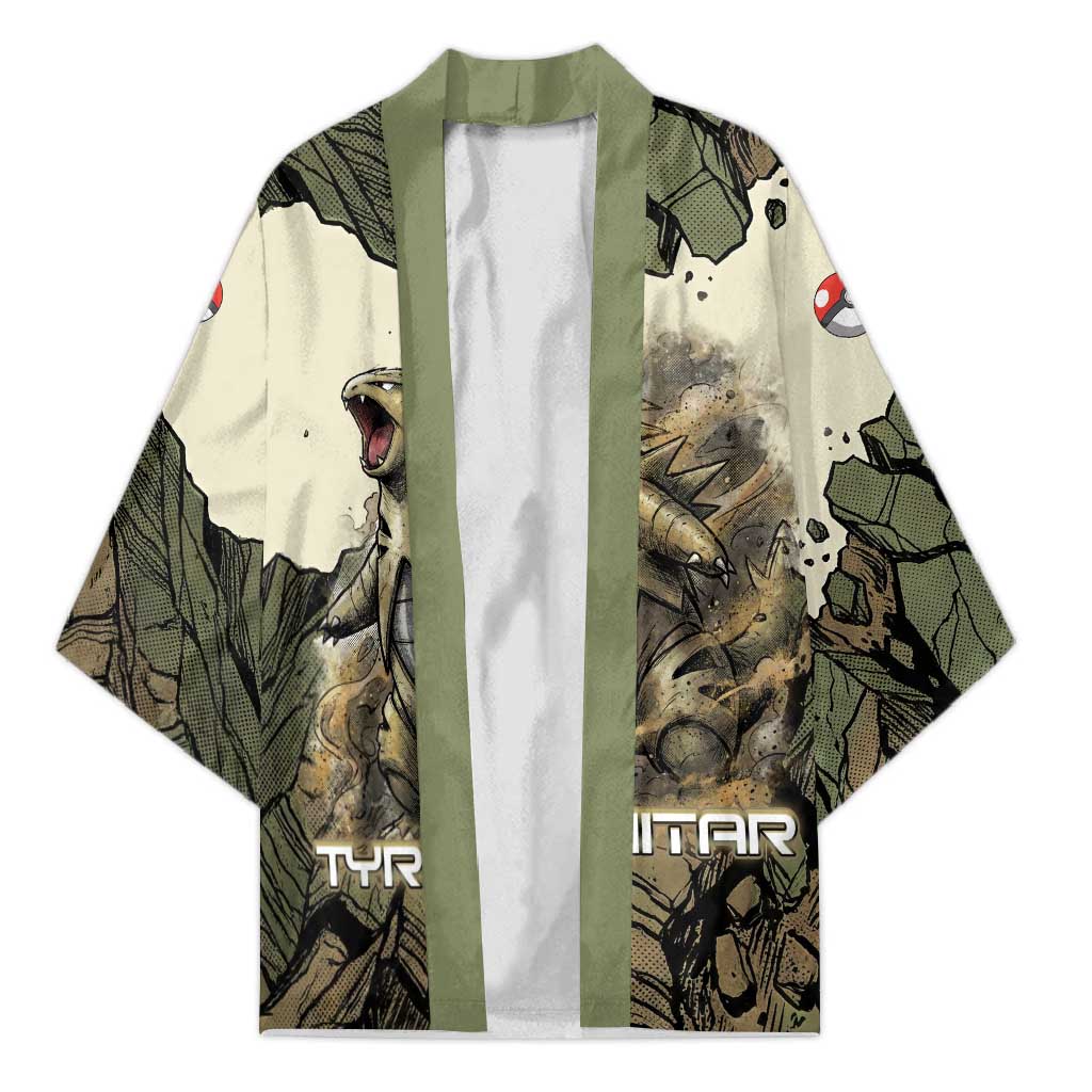 Tyranitar Rock Smash Kimono Tyranitar’s Seismic Roar - Monster of the Mountains