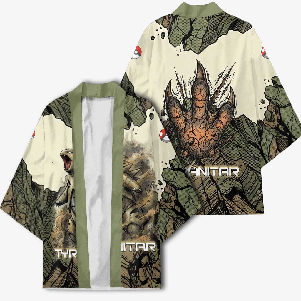 Tyranitar Rock Smash Kimono Tyranitar’s Seismic Roar - Monster of the Mountains