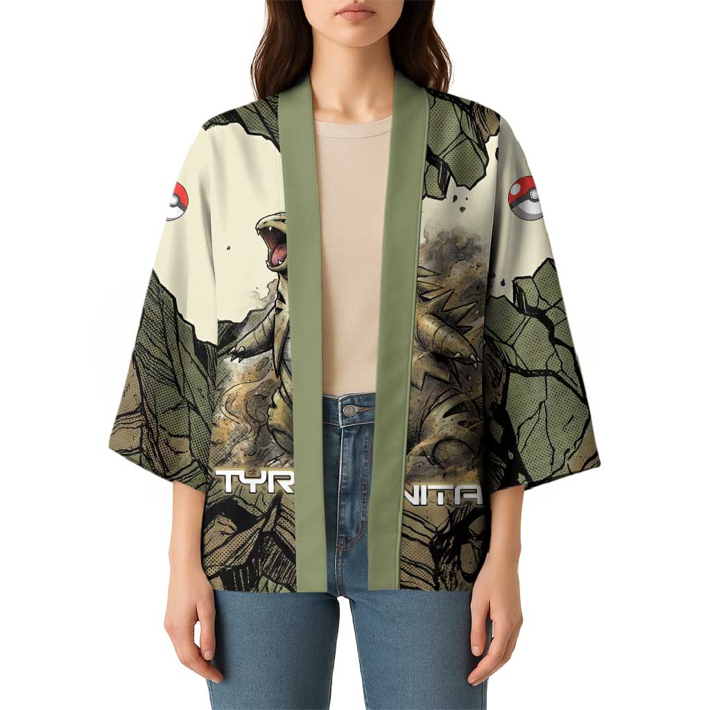 Tyranitar Rock Smash Kimono Tyranitar’s Seismic Roar - Monster of the Mountains