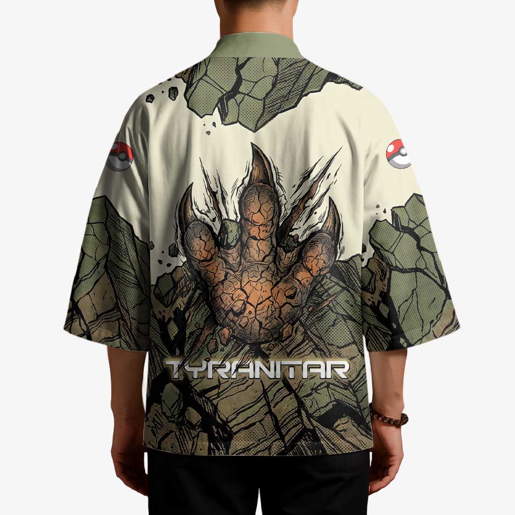 Tyranitar Rock Smash Kimono Tyranitar’s Seismic Roar - Monster of the Mountains