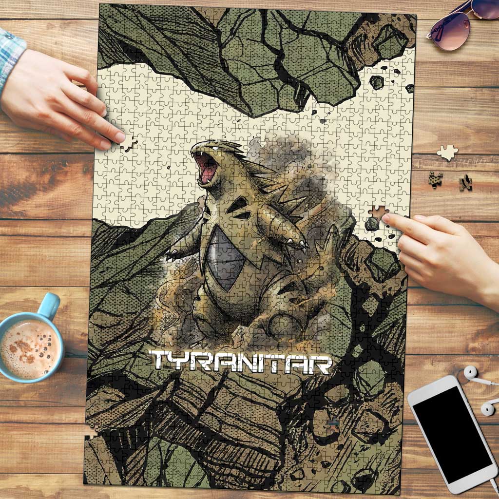 Tyranitar Rock Smash Puzzle Tyranitar’s Seismic Roar - Monster of the Mountains