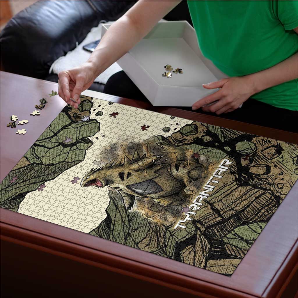 Tyranitar Rock Smash Puzzle Tyranitar’s Seismic Roar - Monster of the Mountains