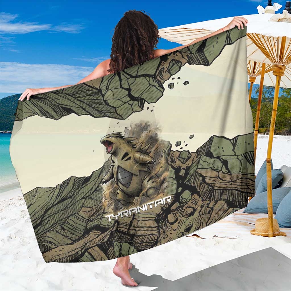 Tyranitar Rock Smash Sarong Tyranitar’s Seismic Roar - Monster of the Mountains