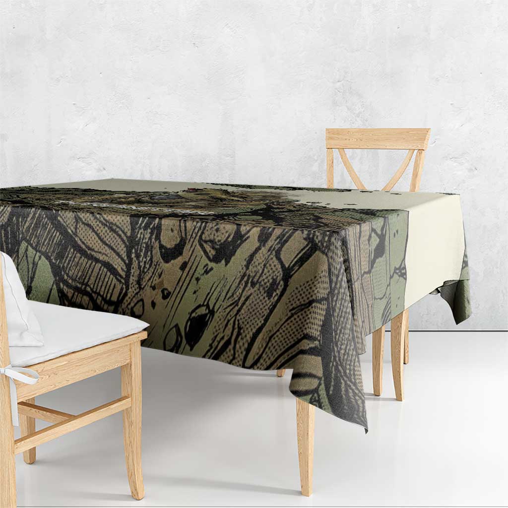 Tyranitar Rock Smash Tablecloth Tyranitar’s Seismic Roar - Monster of the Mountains