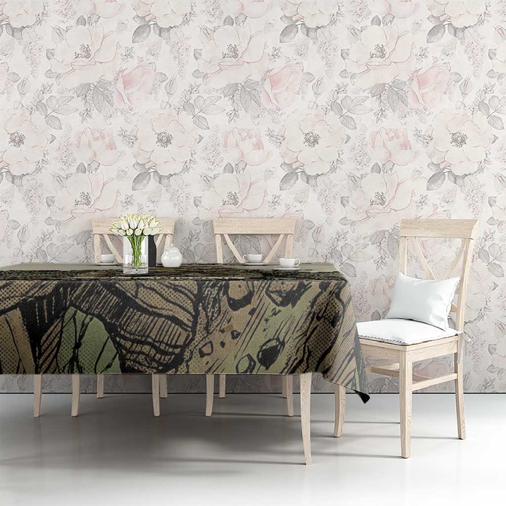 Tyranitar Rock Smash Tablecloth Tyranitar’s Seismic Roar - Monster of the Mountains