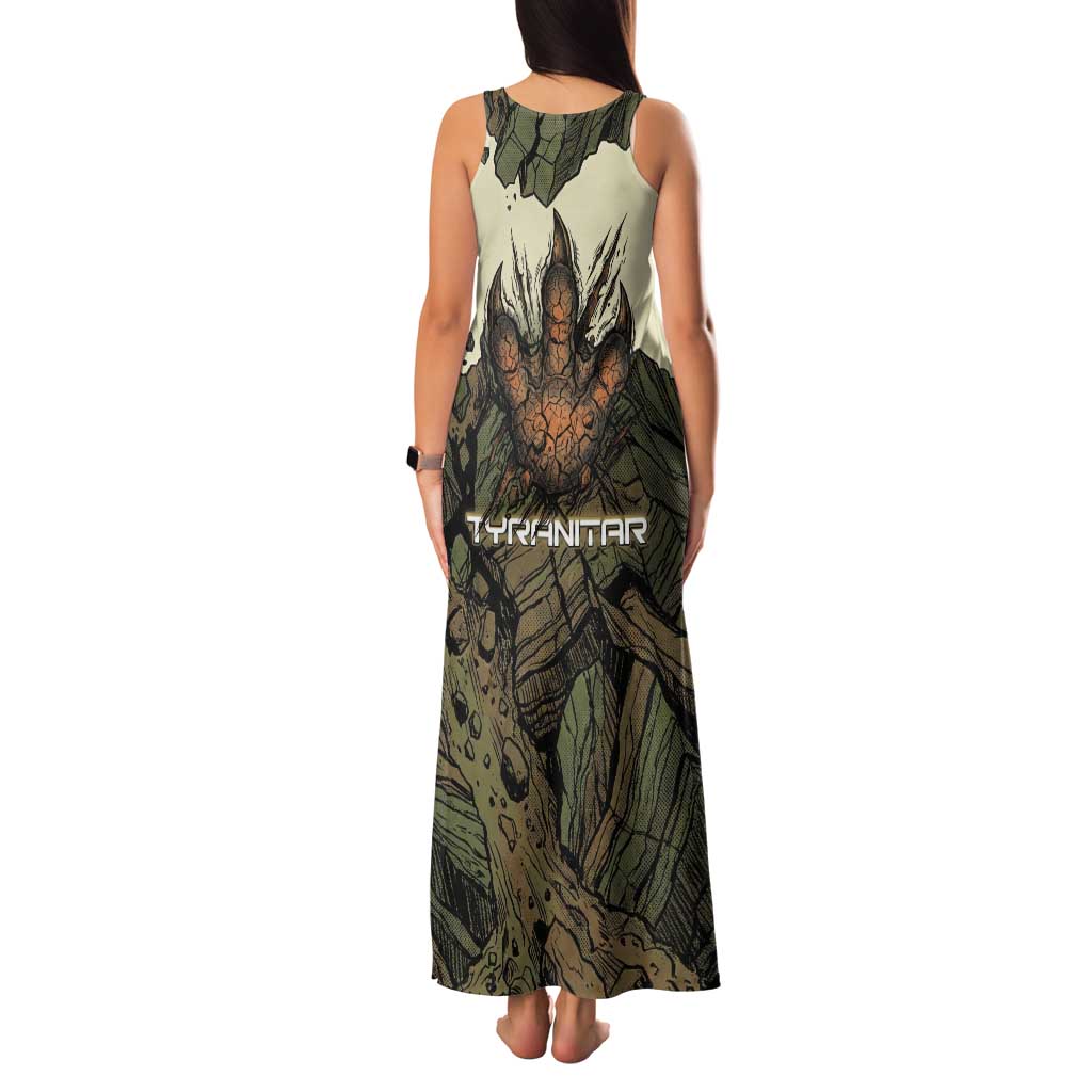 Tyranitar Rock Smash Tank Maxi Dress Tyranitar’s Seismic Roar - Monster of the Mountains