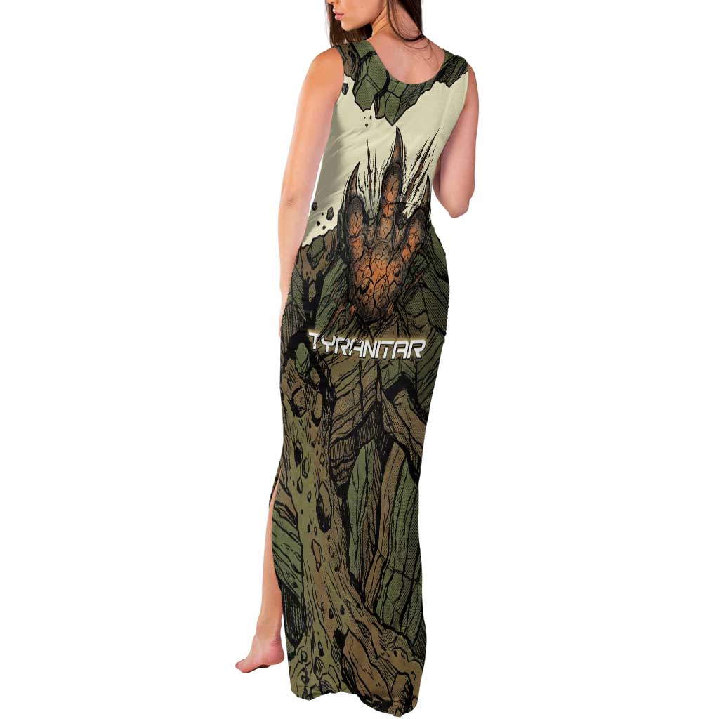 Tyranitar Rock Smash Tank Maxi Dress Tyranitar’s Seismic Roar - Monster of the Mountains