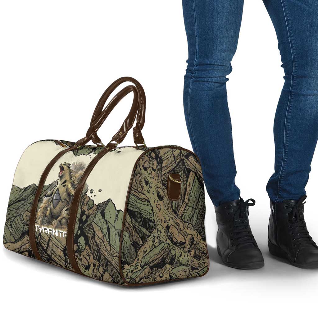Tyranitar Rock Smash Travel Bag Tyranitar’s Seismic Roar - Monster of the Mountains