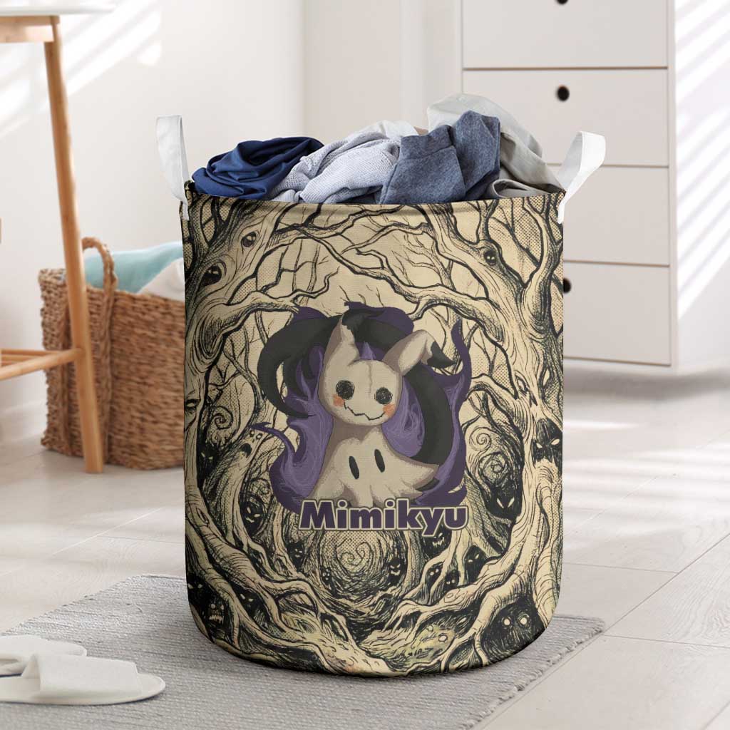 Mimikyu Forest Shadows Laundry Basket Mimikyu’s Curse - Shadows Beneath the Mask