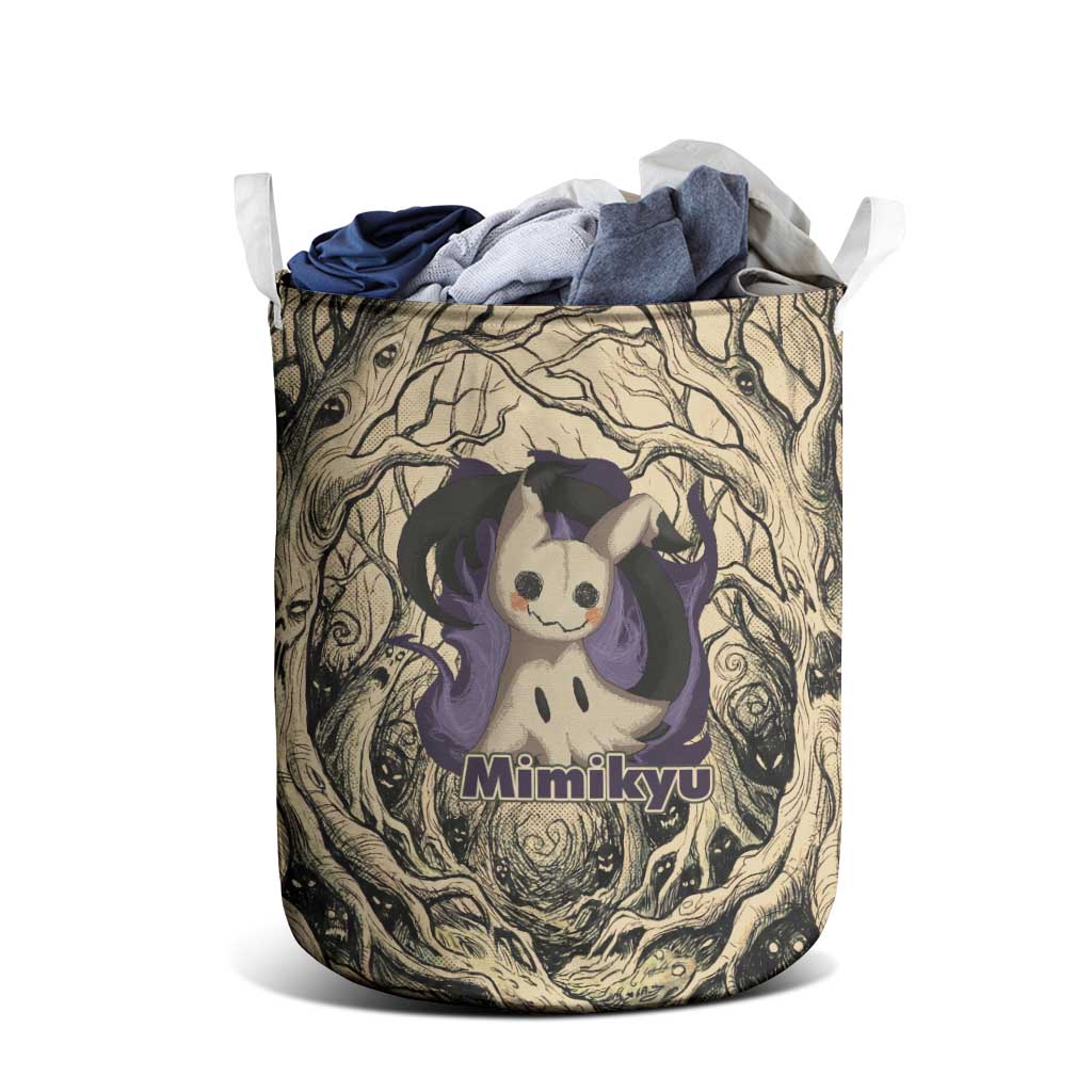 Mimikyu Forest Shadows Laundry Basket Mimikyu’s Curse - Shadows Beneath the Mask
