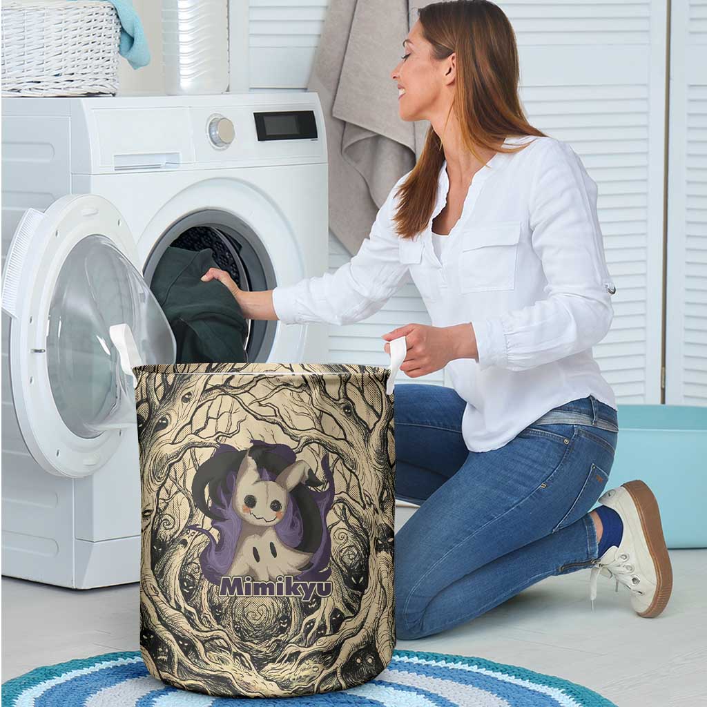 Mimikyu Forest Shadows Laundry Basket Mimikyu’s Curse - Shadows Beneath the Mask