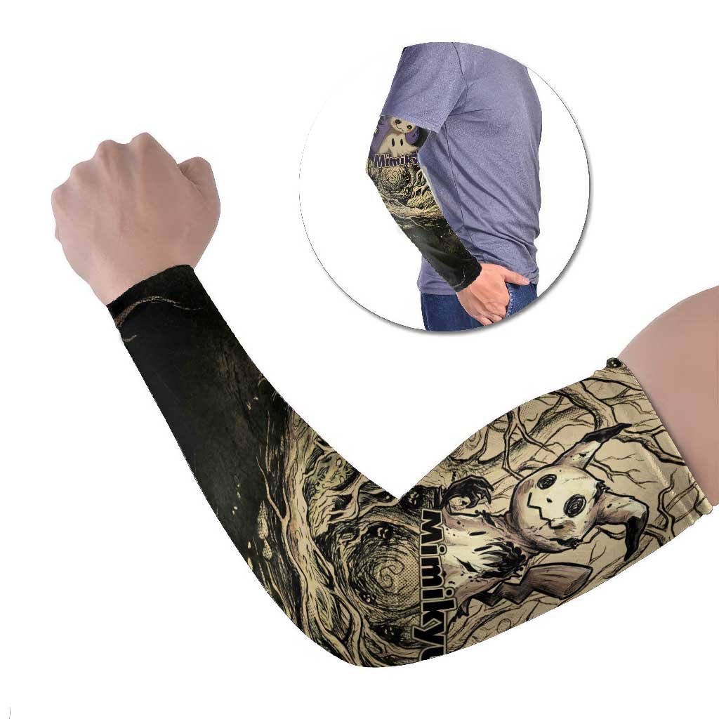 Mimikyu Forest Shadows Arm Sleeves Mimikyu’s Curse - Shadows Beneath the Mask