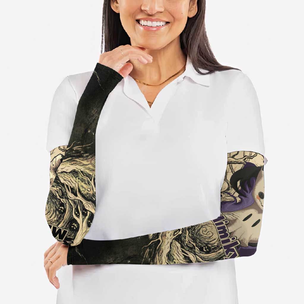 Mimikyu Forest Shadows Arm Sleeves Mimikyu’s Curse - Shadows Beneath the Mask