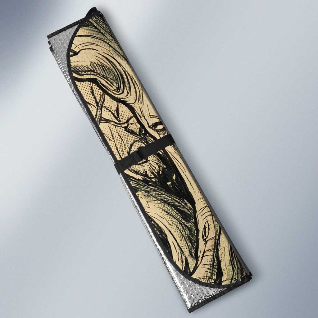 Mimikyu Forest Shadows Auto Sun Shade Mimikyu’s Curse - Shadows Beneath the Mask