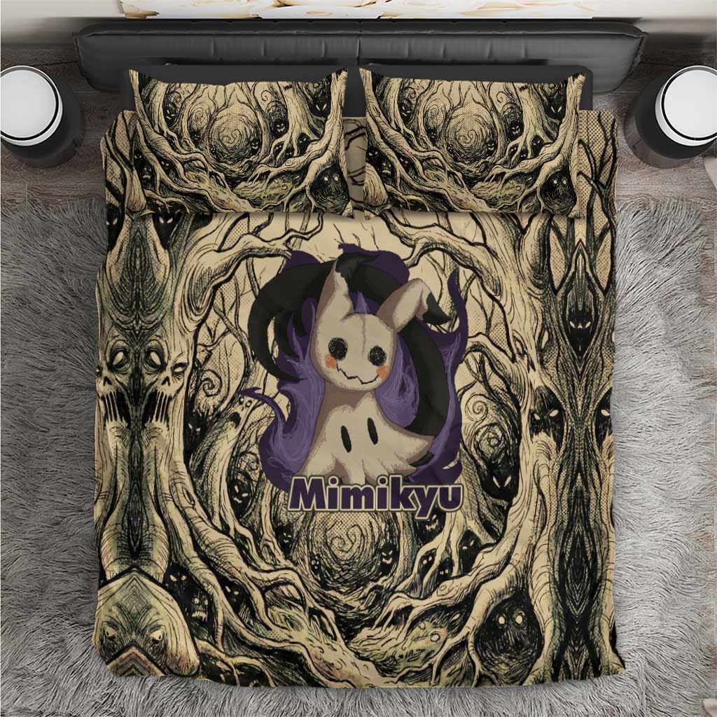Mimikyu Forest Shadows Bedding Set Mimikyu’s Curse - Shadows Beneath the Mask