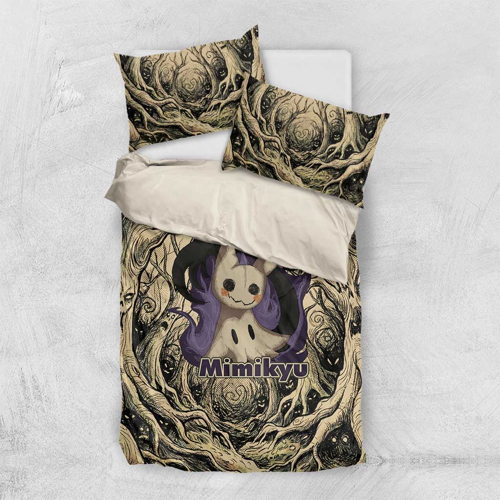 Mimikyu Forest Shadows Bedding Set Mimikyu’s Curse - Shadows Beneath the Mask