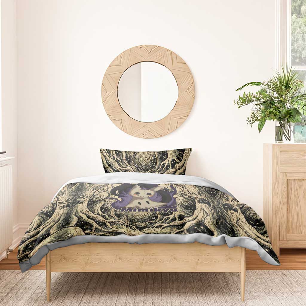 Mimikyu Forest Shadows Bedding Set Mimikyu’s Curse - Shadows Beneath the Mask