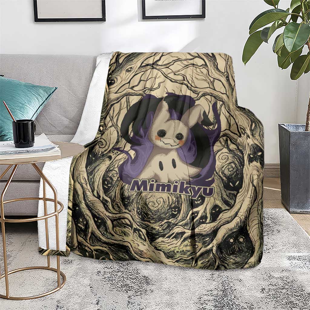 Mimikyu Forest Shadows Blanket Mimikyu’s Curse - Shadows Beneath the Mask