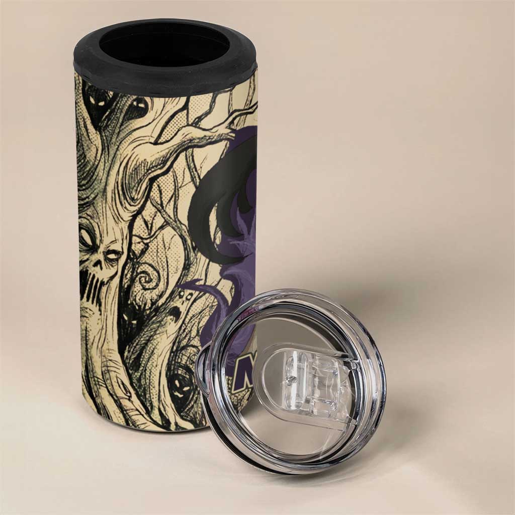 Mimikyu Forest Shadows 4 in 1 Can Cooler Tumbler Mimikyu’s Curse - Shadows Beneath the Mask