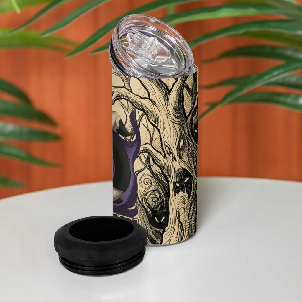 Mimikyu Forest Shadows 4 in 1 Can Cooler Tumbler Mimikyu’s Curse - Shadows Beneath the Mask