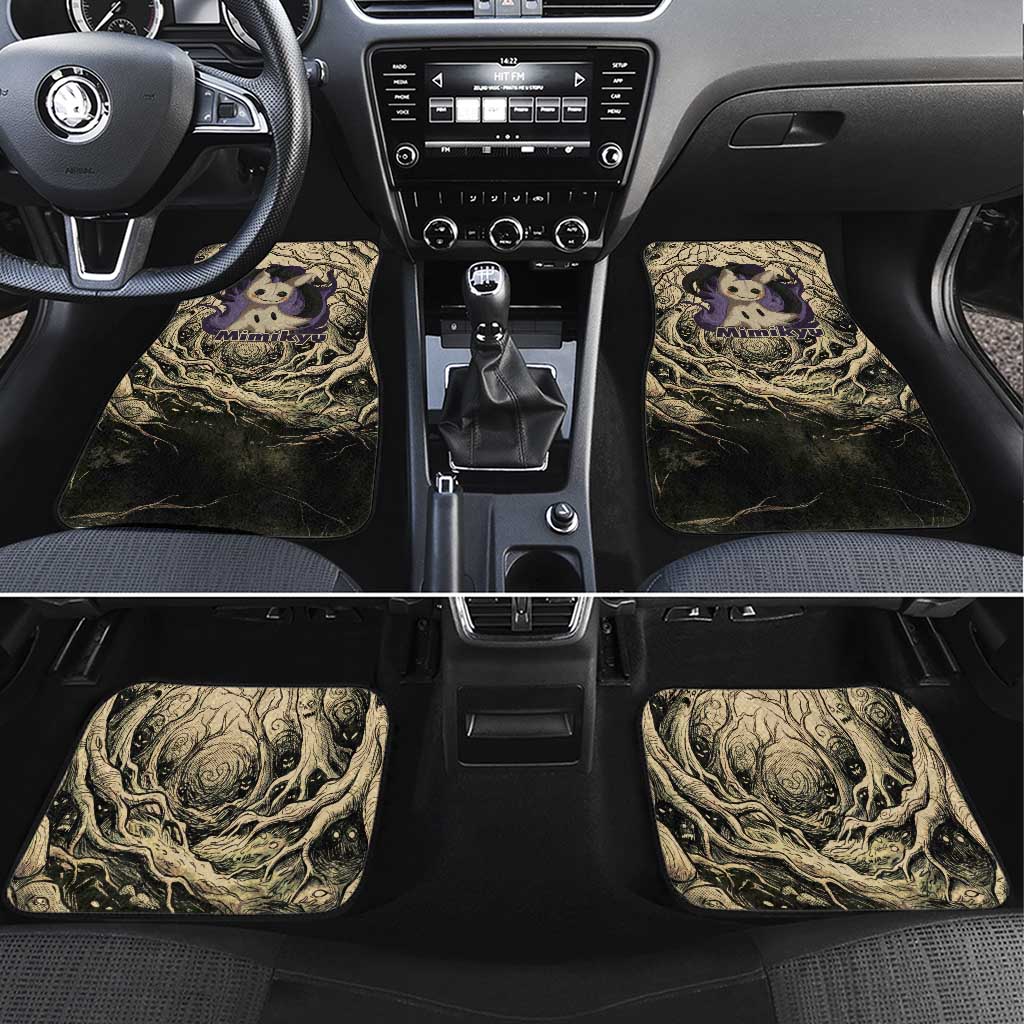 Mimikyu Forest Shadows Car Mats Mimikyu’s Curse - Shadows Beneath the Mask