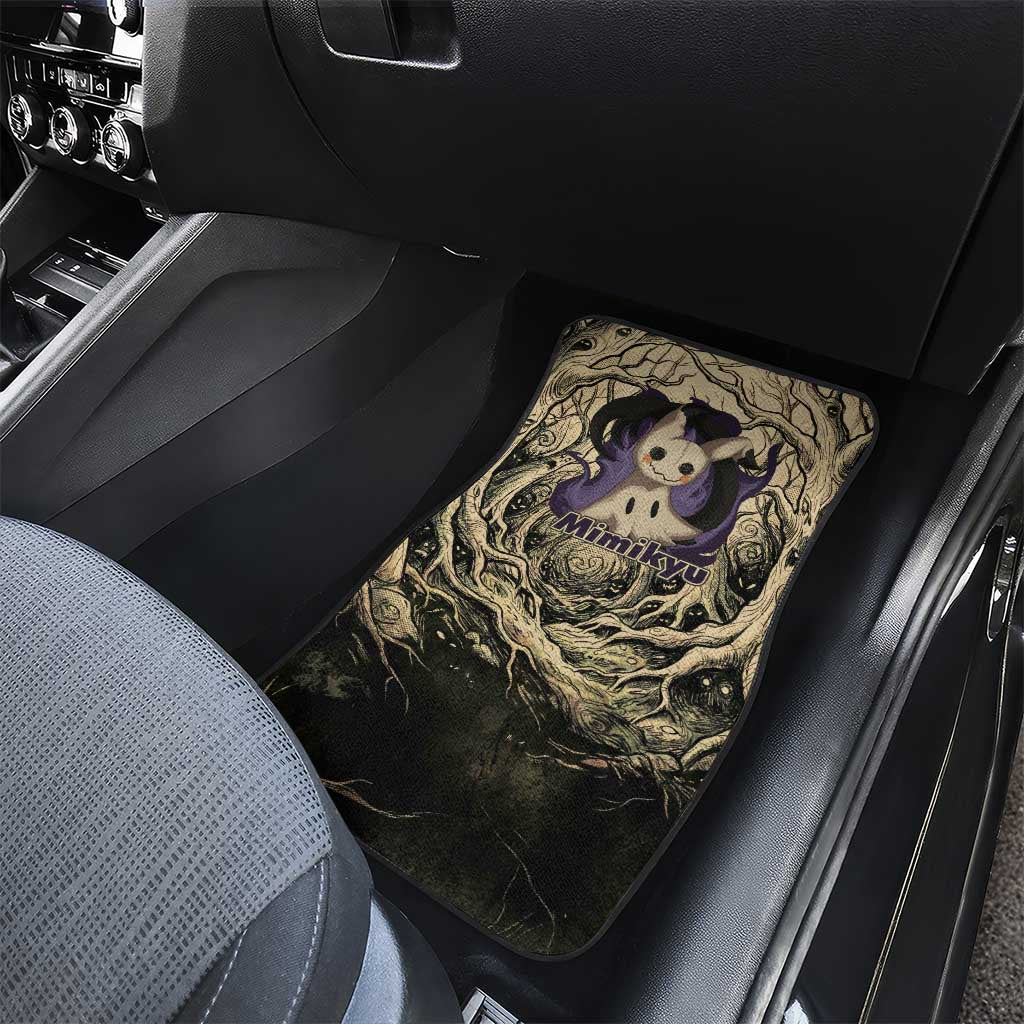Mimikyu Forest Shadows Car Mats Mimikyu’s Curse - Shadows Beneath the Mask