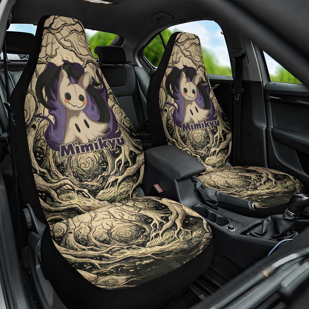 Mimikyu Forest Shadows Car Seat Cover Mimikyu’s Curse - Shadows Beneath the Mask