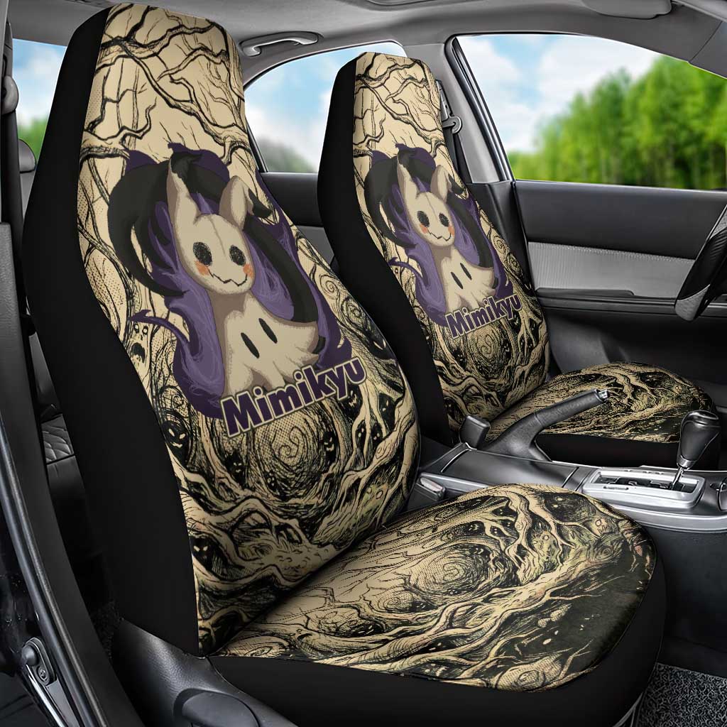 Mimikyu Forest Shadows Car Seat Cover Mimikyu’s Curse - Shadows Beneath the Mask