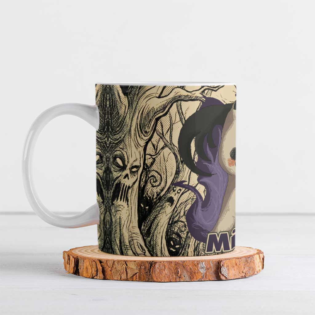 Mimikyu Forest Shadows Ceramic Mug Mimikyu’s Curse - Shadows Beneath the Mask